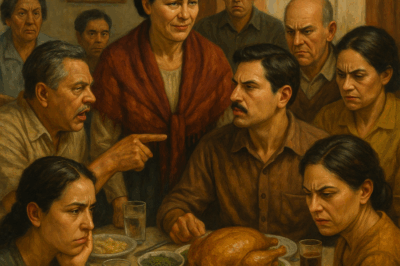 En una cena de Acción de Gracias marcada por sonrisas tensas y silencios pesados, descubrí verdades ocultas sobre mi familia que transformaron mi destino y redefinieron mi valor personal para siempre