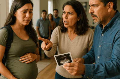 Quedé embarazada a los 19, mis padres me