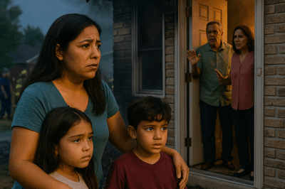 S-Perdí Todo en un Incendio con Mis Hijos y Mis Padres Cerraron la Puerta, Jurando que No Podíamos Entrar Jamás