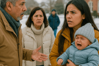S-“Cuando Mis Padres Dejaron Llorar a Mi Bebé en el Frío Para ‘Educarme’ y Yo Les Congelé Hasta el Último Peso Que Usaban Para Controlarme”