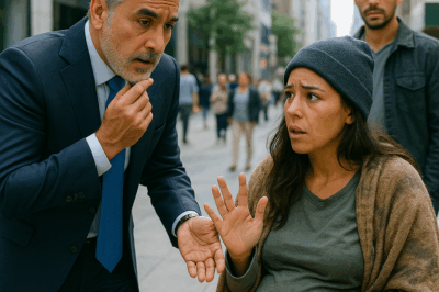 Un millonario decidió ayudar a una mujer embarazada que