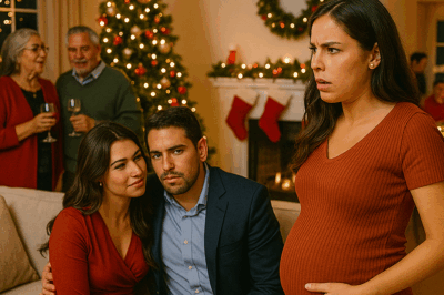 En la fiesta de Navidad, su marido y sus suegros ignoraron