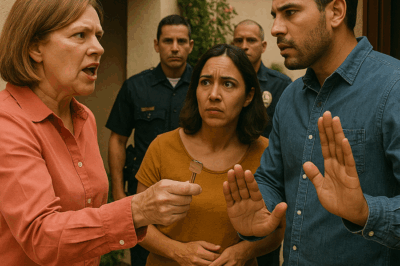 Un vecindario aparentemente tranquilo