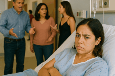 T- Casi muero en el quirófano mientras mi familia se quedaba con mi hermana, y ese día descubrí la verdad