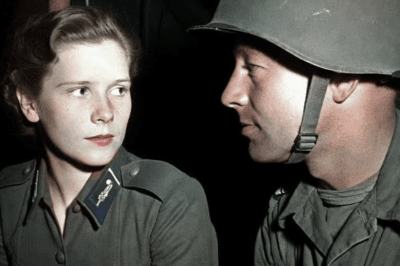 “El Susurro que Cambió el Destino de un Campamento Entero: Cuando una Mujer Alemana Murmuró ‘Eres Demasiado Bueno para Ser Mi Enemigo’ a un Soldado Estadounidense y Desencadenó una Ola de Sospechas, Silencios Rotos, Revelaciones Ocultas y un Misterio que las Autoridades Intentaron Enterrar Durante Años”