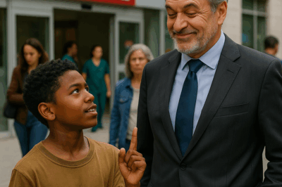 “‘Si me curas, te doy un millón’, se burló el millonario con sonrisa fría. El niño negro, con la mirada firme y sin titubear, respondió: ‘Prepare el cheque’. Lo que ocurrió después rompió cualquier expectativa: una promesa hecha entre incredulidad y valor que desarmó el orgullo de la riqueza y reveló una verdad que nadie esperaba.”