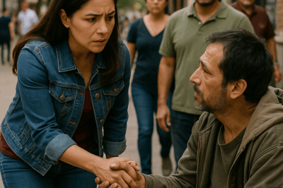 “Ayudó a un desconocido en la calle sin imaginar que ese simple gesto cambiaría su destino para siempre: una historia de coincidencias, misterio y redención que demuestra cómo un acto de bondad puede abrir la puerta a una verdad que llevaba años escondida.”