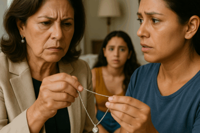 “Una millonaria acusó a su empleada de robo al ver un collar que creía perdido… pero lo que la humilde mujer reveló segundos después dejó a todos en shock. El secreto detrás de ese objeto cambió para siempre la historia de las dos mujeres, unió dos mundos completamente opuestos y demostró que el destino puede guardar verdades más poderosas que cualquier fortuna.”