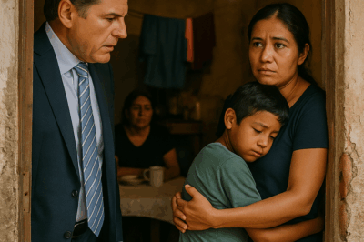 “Un millonario decidió visitar sin avisar la casa de su empleada doméstica para comprobar si realmente necesitaba la ayuda que pedía. Pero lo que vio al cruzar la puerta lo dejó sin aliento: una escena tan impactante y humana que cambió por completo su forma de ver la vida, el trabajo y el valor de las personas. Una historia real que demuestra que el corazón humilde siempre enseña las mayores lecciones.”