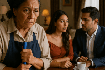 “La madre del multimillonario fingió ser una simple limpiadora para descubrir la verdad sobre la mujer que intentaba conquistar a su hijo. Lo que comenzó como una inocente visita se transformó en una historia llena de secretos, engaños y giros que nadie vio venir. Pero lo que más sorprendió a todos fue el inesperado desenlace que cambió por completo la vida del empresario, su madre y la joven que nadie imaginó que tenía un corazón tan puro.”