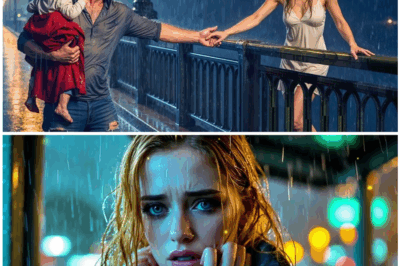 “‘¡No saltes!’, gritó el padre soltero que luchaba por mantener a su hijo, al ver a la joven peligrosamente cerca del borde del puente… Lo que ocurrió después, y la sorprendente identidad que la chica reveló, desató un giro inesperado que dejó a toda la ciudad conmocionada y cambió sus vidas para siempre”