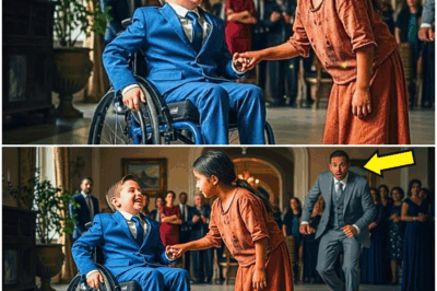 “El millonario jamás imaginó que una niña sin hogar, descalza y con un pequeño bandoneón colgado del hombro, se atrevería a decirle: ‘Déjame bailar tango con tu hijo… y hará que camine’. Lo que ocurrió después —entre silencios tensos, miradas incrédulas y un giro tan inesperado que dejó a médicos, empleados y familiares completamente paralizados— sigue siendo uno de los episodios más impactantes jamás contados.”