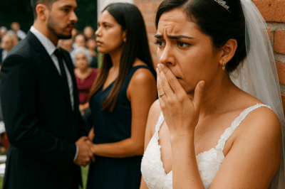 “A pocos minutos de caminar hacia el altar, descubrí una verdad tan devastadora sobre mi prometido que mis piernas comenzaron a temblar. Lo que escuché tras aquella puerta —y lo que revelé frente a todos los invitados— desató un escándalo imposible de contener y transformó nuestro día ‘perfecto’ en una historia que nadie olvidará jamás.”