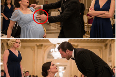 “En una gala repleta de celebridades, un influyente empresario tomó una decisión que dejó a todos sin aliento: al intentar impresionar a una misteriosa acompañante, ignoró públicamente a su esposa embarazada de forma tan humillante que el ambiente entero se detuvo… y horas después, los guardias lo escoltaron fuera del evento tras una revelación que desató un escándalo inimaginable”
