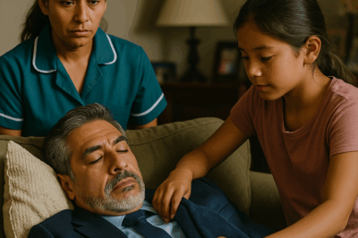 “El multimillonario fingió dormir en su propia casa para poner a prueba a la hija de su empleada. Sospechaba que la niña, que solía acompañar a su madre al trabajo, estaba robando. Pero lo que vio cuando cerró los ojos lo dejó completamente paralizado: un acto de amor, humildad y gratitud que derrumbó sus prejuicios y cambió para siempre la manera en que veía a las personas que trabajaban a su lado.”