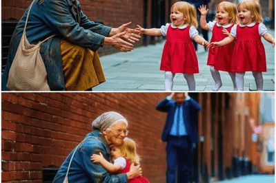 “Durante años, las trillizas del multimillonario permanecieron en un silencio inexplicable que ningún médico pudo descifrar… hasta que una mujer mayor, viviendo en circunstancias difíciles y aparentemente desconocida para todos, se cruzó en su camino y pronunció unas palabras que desencadenaron un giro tan sorprendente que cambió el destino de la familia entera para siempre.”