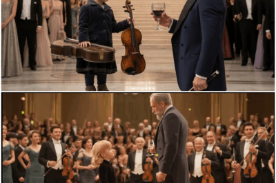 “Cuando una niña sin hogar pidió tocar el violín a cambio de comida, muchos se burlaron sin imaginar lo que estaba por ocurrir. Pero al poner el arco sobre las cuerdas, la melodía que surgió dejó al dueño del local y a todos los presentes completamente paralizados: estaban frente a un prodigio oculto cuyo talento cambiaría el destino de toda una comunidad.”