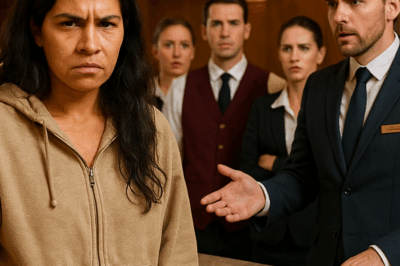 “Fue echada de un hotel de lujo por parecer pobre, pero lo que hizo nueve minutos después dejó a toda la ciudad sin palabras: una historia de poder, venganza y justicia que nadie vio venir, donde los verdaderos rostros del orgullo y la humildad se revelaron frente a todos…”