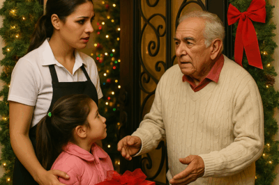 Cada Navidad, un anciano millonario cenaba solo en su mansión. Pero una noche, alguien llamó a su puerta: una camarera y su pequeña hija. Nadie imaginaba que aquel encuentro inesperado cambiaría para siempre el destino del hombre más solitario del país. Lo que ocurrió dentro de esa casa conmovió a todos los que alguna vez olvidaron el verdadero significado de la Navidad.