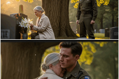 “¡Una escena devastadora y llena de misterio! Una madre llora desconsolada frente a la tumba de su hijo, ignorando que él la observa desde las sombras, vivo y atrapado en un secreto que jamás imaginó revelar. Lo que ocurrió después desató una cadena de revelaciones tan impactantes que nadie estaba preparado para enfrentarlas.”