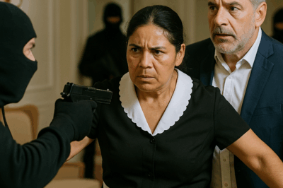 “Dos hombres armados irrumpieron en la mansión del empresario más rico de la ciudad creyendo que sería un golpe fácil. No contaban con que la única persona dentro era la empleada doméstica. En cuestión de minutos, lo que debía ser un robo millonario se convirtió en una pesadilla para los asaltantes. Lo que la mujer hizo para defender su vida y la de su patrón dejó a todos, incluso a la policía, completamente impactados.”