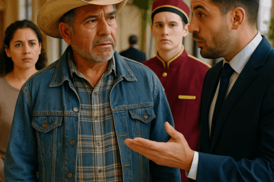 “Un gerente arrogante se burló de un campesino humilde que pidió alojamiento en un hotel de lujo: ‘Si logras pagar el peor cuarto, te doy la suite’. Lo que nadie esperaba era la respuesta del hombre, que dejó a todos en silencio. Lo que ocurrió después reveló una verdad que cambió la vida del personal del hotel y enseñó a todos una lección sobre humildad, respeto y apariencias.”