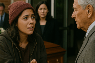 “Una joven sin hogar implora entre lágrimas: ‘Entierra a mi hermana, por favor’. Lo que hizo el millonario viudo al escucharla dejó a todos sin palabras. Un encuentro fortuito frente a una funeraria se convirtió en una historia de redención, culpa y destino que nadie vio venir. La decisión del hombre más poderoso de la ciudad cambiaría para siempre su vida… y la de una desconocida.”