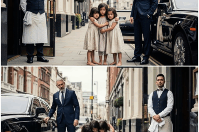 “Trillizos hambrientos fueron expulsados sin piedad de un restaurante de lujo… pero nadie imaginó que un millonario, testigo silencioso del incidente, revelaría un giro tan impactante que cambiaría para siempre el destino de los niños y pondría en evidencia el oscuro secreto del establecimiento.”