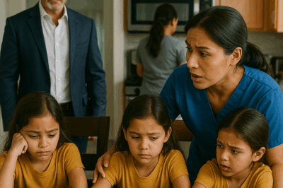 “Las trillizas del multimillonario no comían desde hacía días. Ningún médico, ni nutricionista, ni chef lograba que probaran bocado. Hasta que la nueva niñera, una mujer humilde, hizo algo que nadie esperaba. Lo que sucedió después conmovió al empresario y a todo el personal de la mansión, demostrando que el amor y la empatía pueden sanar donde la riqueza y la ciencia no llegan.”