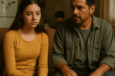 “Un padre soltero pobre dejó que una extraña durmiera en su casa por una noche — lo que no sabía era que esa joven era hija de un multimillonario desaparecido. Lo que ocurrió a la mañana siguiente cambió sus vidas para siempre: una historia de humildad, destino y una verdad tan impactante que nadie podría haber imaginado, ni siquiera ella, cuando tocó aquella puerta en medio de la tormenta.”