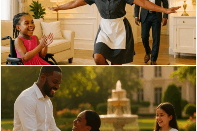 ¡IMPACTANTE DESCUBRIMIENTO EN LA MANSIÓN DE UN MAGNATE! El millonario que, al regresar antes de lo previsto, encontró a la empleada realizando un misterioso baile frente a su hija con movilidad reducida… lo que ocurrió en ese instante desató una cadena de revelaciones, giros inesperados y una verdad profundamente conmovedora que nadie imaginaba. ¡El final cambiará todo lo que creías!