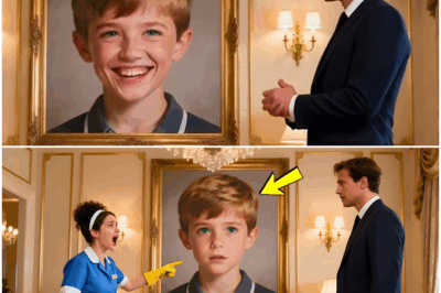 “El Grito que Paralizó la Mansión Entera: La Empleada que Reconoció en un Retrato al Niño con Quien Había Compartido Años en el Orfanato, Reveló un Pasado Oculto que el Dueño jamás Imaginó y Desató una Cadena de Secretos, Emociones y Verdades Silenciadas que Cambiarían para Siempre el Destino de la Familia”