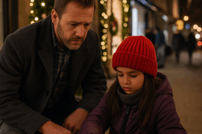 💥UN PADRE SOLTERO VIO A UNA NIÑA HURGANDO EN LA BASURA EN NAVIDAD… Y LA VERDAD LO DESTRUYÓ 😱💔