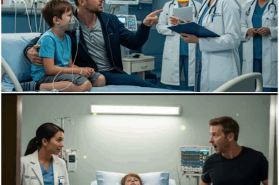 “Corrió Desesperado al Hospital con su Hijo en Brazos… Pero Nunca Imaginó que la Persona que Entraría Después Cambiaría Toda la Historia: Una Aparición Inesperada, un Secreto Enterrado Durante Años y un Encuentro Tan Sorprendente que Dejó a Todos los Presentes Sin Palabras”