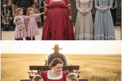 “Cuando los gemelos gritaron ‘¡Queremos a ELLA, papá!’ frente a todo el pueblo, nadie pudo creerlo: la figura misteriosa que exigían, descrita por los vecinos como ‘demasiado grande’ y ligada a rumores antiguos, desencadenó un revuelo tan extraño, tan sorprendente y tan cargado de secretos familiares que transformó por completo la tranquila vida de la aldea.”