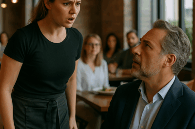 “Era el empresario más temido de la ciudad: arrogante, cruel y acostumbrado a humillar a todos. Pero cuando una simple camarera se atrevió a enfrentarlo delante de decenas de personas en su propio restaurante favorito, lo que dijo lo dejó sin palabras… y reveló una verdad que cambió su vida para siempre.”