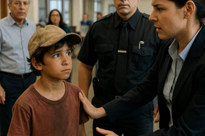 “Lo echaron del banco creyendo que era un niño sin hogar, sin imaginar que en realidad era el heredero de uno de los empresarios más ricos del país. Pero cuando su padre llegó minutos después —furioso, decidido y con una revelación que paralizó a todos— el destino del banco cambió para siempre. Lo que ocurrió dejó a todos sin palabras.”