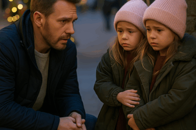 💥UN PADRE SOLTERO VIO A DOS GEMELAS POBRES CONGELÁNDOSE EN NAVIDAD… Y LA VERDAD LO DESTROZÓ 😱💔