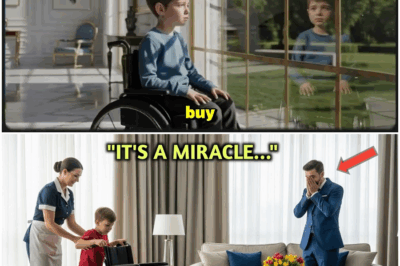 “El hijo del millonario jamás había dado un solo paso en su vida… pero cuando la nueva empleada de la mansión hizo algo completamente inesperado frente a él, ocurrió un momento tan sorprendente, poderoso y lleno de emoción que dejó a toda la familia sin palabras y reveló un secreto oculto capaz de cambiar su destino para siempre.”