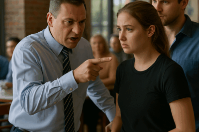 “El gerente del restaurante la acusó de robar frente a todos los empleados, sin imaginar que estaba humillando a la hija del dueño. Cuando el verdadero propietario entró al local y escuchó lo ocurrido, la escena que siguió dejó a todos en shock.”