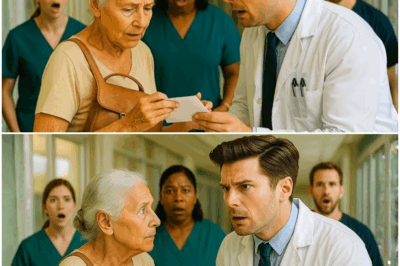 “‘¿Quién dejó esto en mi mostrador?’ — El médico jamás imaginó que un pequeño billete anónimo, colocado en la recepción de su consultorio cuando él no estaba, lo dejaría sin aliento y desencadenaría una cadena de revelaciones tan inesperadas, conmovedoras y profundas que cambiarían su vida para siempre”