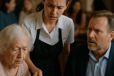 💥LA MADRE DEL BILLONARIO NO HABÍA COMIDO EN DÍAS… HASTA QUE UNA CAMARERA HIZO LO IMPENSABLE 😱💔