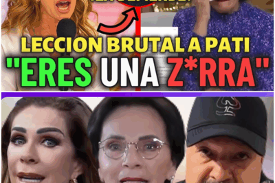 ¡EXPLOSIVO MOMENTO EN TELEVISIÓN! Una versión dramatizada de Rocío Sánchez Azuara rompe el silencio y sorprende al público al lanzar una declaración inesperada contra la figura ficticia inspirada en Pati Chapoy, desatando tensión, misterio y un giro inesperado al expresar un apoyo total hacia una artista basada en Cazzu. Lo que ocurrió en ese estudio dejó a todos sin palabras… ¡La verdad detrás del estallido te impactará!
