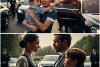 “Ella salvó al hijo del billonario sin esperar nada a cambio, creyendo que había hecho simplemente lo correcto… pero lo que ocurrió al día siguiente —una visita inesperada, un giro revelador y una propuesta que jamás imaginó— cambió su destino, el de la familia entera y sorprendió a todo el mundo”