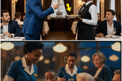 “¡ESCÁNDALO EN EL GRAN HOTEL DE CRISTAL! Un multimillonario pierde el control y humilla a una camarera durante una cena exclusiva, pero minutos después ocurre un giro inesperado que lo obliga a enfrentar su propia vergüenza y a revelar un secreto oculto que conmociona a todos los presentes”