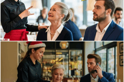 Una madre que celebraba una tranquila Nochebuena sin imaginar que la camarera del restaurante guardaba un detalle oculto desde hacía meses, termina viviendo un momento tan inesperado, conmovedor y sorprendente que cambia por completo la historia de esa familia y revela una verdad que nadie habría podido anticipar antes de aquella cena especial.
