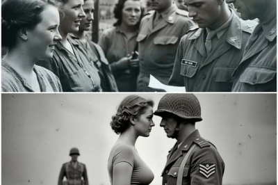 “La Propuesta Que Nadie Esperaba en un Campamento Vigilado: Cuando un Soldado Estadounidense, Desconcertado por la Presencia de Varias Prisioneras Alemanas, Exclamó ‘¡Eres Tan Hermosa, Cásate Conmigo!’ y Desencadenó una Ola de Rumores, Sospechas, Silencios y Secretos Que Permanecieron Ocultos Durante Años”