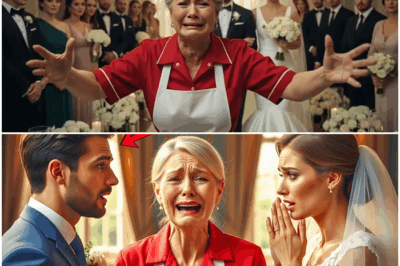 “‘¡No se casen, no pueden hacerlo!’ — gritó la empleada en pleno altar, dejando a todos congelados: la verdad que reveló sobre los supuestos lazos familiares entre el millonario y su prometida no solo detuvo la boda en cuestión de segundos, sino que destapó un secreto oculto durante décadas que nadie en la mansión imaginaba”