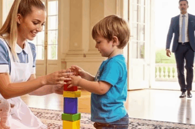 “La Joven que Cubrió el Turno de Su Hermana como Empleada Doméstica Jamás Imaginó que Aquella Noche Conocería al CEO Padre Soltero Más Enigmático de la Ciudad, Un Hombre Agotado, Distante y Oculto Tras una Máscara de Poder, Que Sin Saberlo Necesitaba Más Que Nunca la Presencia de Ellas para Cambiar Su Vida y la de Su Hijo”