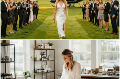 “La Compañera Que Muchos Subestimaban en el Instituto Recibió una Invitación para el Reencuentro de los 10 Años… Pero Nadie Esperaba Que Llegara en Helicóptero: el Silencio Impactante, las Miradas Atónitas y la Increíble Historia Oculta Detrás de Su Transformación que Cambió para Siempre la Imagen que Tenían de Ella”